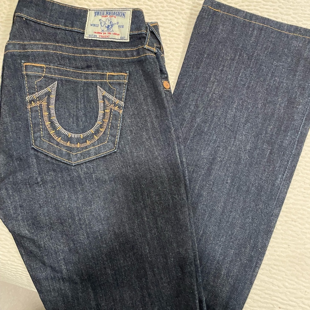 Straight leg jeans